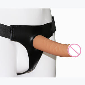 Celana Dalam Dildo Strap-On Pria dengan Sabuk Harness Penis Berongga yang Dapat Dipakai, Mainan Seks Sabuk Silikon Sarung Dildo untuk Pria <span class=keywords><strong>Gay</strong></span> - Product Image 6