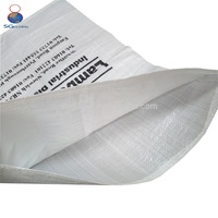Rouleau de tissu de sac de raphia de polypropylène tissé de pp 25kg/50kg