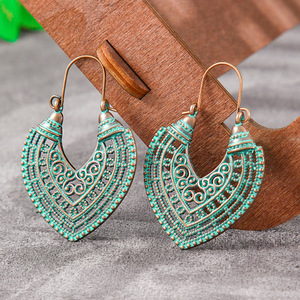 Bohemia Alloy Earrings Set Antique <b>Bronze</b> Plated Tassel <b>Drop</b> Earrings Women's Party Fashion Dangle Jewelry - Product Image 4