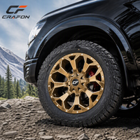 Jantes forgées sur mesure robustes 6x139.7 93.1 1250KG de charge, compatibles Ranger Everest, jantes personnalisées ODM