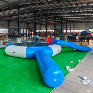 Trampolín Inflable de PVC para Interiores y Exteriores, Parque Acuático para Niños y Adultos, Jardín, Patio Trasero, Casa de Brinco Flotante, Equipo de Juego - Product Image 1