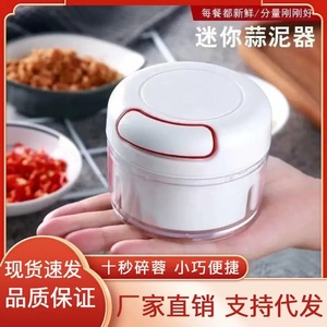 Mini Manual Garlic Cutter Meat Grinder Chili Ginger Mincer Food Grade Hand Operated Kitchen Tool - Product Image 5