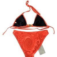 Bloemenprint Tweedelig Bikiniset Snel Droogende Polyester Spandex Dames Zwemkleding Groothandel OEM
