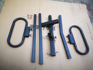 Porte-vélo réglable de 2 pouces, support d'<span class=keywords><strong>attelage</strong></span> pour bicyclette, récepteur pliable - Product Image 3