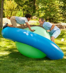 Columpio Inflable de 8 Pies, Juego Divertido al Aire Libre para Niños, Columpio con 6 Asas para Jugar y Girar, Juguete para el Patio Trasero de los Niños - Product Image 6