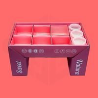 Boîte à plateau portable en papier de qualité alimentaire, colorée, pour chocolats, pique-niques, traiteur, vente en gros d'usine
