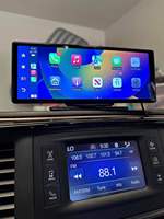 Écran Carplay universel de 10.26 pouces avec fonctions de liaison de miroir TV GPS Garantie 1 an Caméra de bord sans fil pour jeu de voiture portable