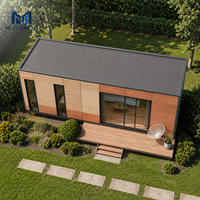 Kit de maisonnette préfabriquée durable en bois SIPs, modulaire, isolée, en kit plat, pour extérieur, petit bureau de jardin, OEM