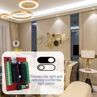 Récepteur RF intelligent WiFi 12V SMG-8118 à 8 canaux 433 MHz, module relais système Tuya APP, Smart Life Tuya