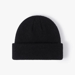Chapeau d'hiver en tricot ample de créateur à la mode Ins lait café marron <span class=keywords><strong>Angora</strong></span> rouge <span class=keywords><strong>lapin</strong></span> fourrure motif à carreaux personnalisé chaud laine chapeau d'hiver - Product Image 5
