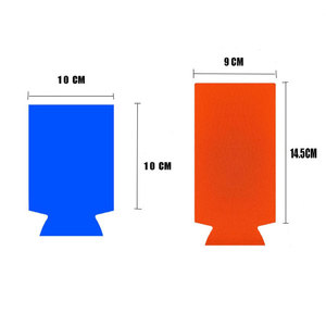 Özelleştirilmiş 12 Oz taşınabilir Can soğutucu öğle yemeği çantası köpük bira içecek tutucu torba - Product Image 5