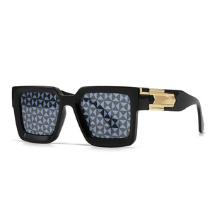 Gafas de Sol de Diseñador de Moda Cuadradas de Marca Famosa 9239, Gafas de Sol de Lujo para Hombre y Mujer 2025, Lunettes De Luxe - Product Image 5