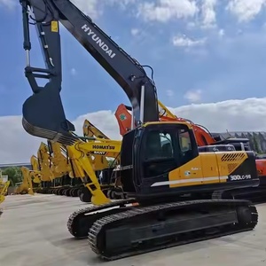 Máquina de componentes originales, excavadora Hyundai 300LC-9s usada, máquina pesada de 30 toneladas con motor de componentes básicos a la venta - Product Image 1