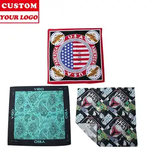Customized gifts for enterprises Customized size custom bandanas wholesale dropshipping