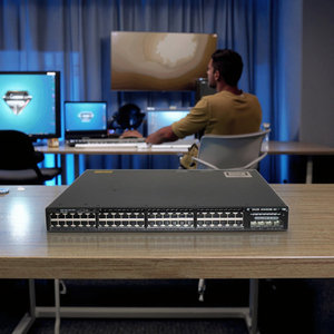 Nuovo Switch Ethernet Gestito IP <span class=keywords><strong>Base</strong></span> CS 3650 a 48 Porte con Uplink 2x10G WS-C3650-48TD-S - Product Image 4