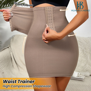 Al por mayor, marca privada, ropa interior femenina: Panty moldeador tipo lápiz de jersey de cintura alta con control de abdomen y levantamiento de glúteos, tallas grandes, efecto adelgazante y realce de glúteos. - Product Image 1