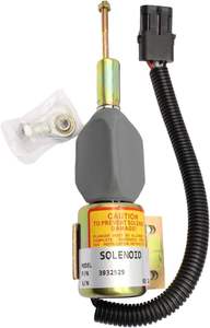Vanne solénoïde d'arrêt de carburant 3935430 24V adaptée aux moteurs diesel 6BT 5.9L en stock - Product Image 3