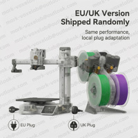 Printer 3D Desktop A1 Mini Combo Versi EU UK Sistem AMS Lite Pencetakan Kecepatan Tinggi Mendukung PLA PETG TPU untuk Pembuat Hobi