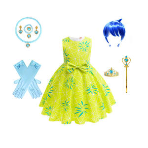 Nueva llegada Inside Out 2 Joy Kids Girl Cosplay <span class=keywords><strong>disfraz</strong></span> conjunto niños TV película <span class=keywords><strong>disfraz</strong></span> para Halloween - Product Image 3