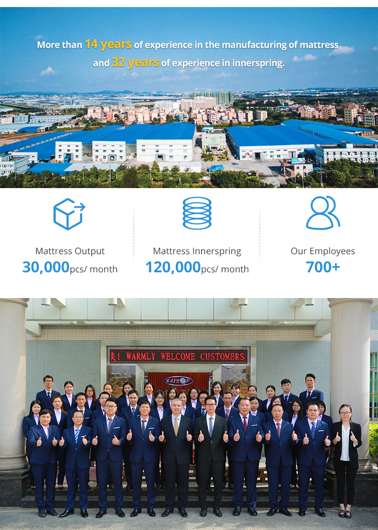 หมอนที่นอนกระดูกและข้อพับที่นอนพ็อกเก็ตสปริงคอยล์สำหรับพยุงหลัง 8