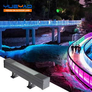 3D Dynamic Water Wave Ripple Light DMX512RGBW 3000K Arandela de <span class=keywords><strong>pared</strong></span> LED para exteriores para construcción - Product Image 5