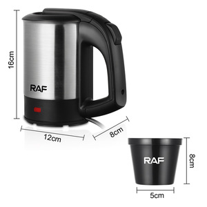 Hervidor Eléctrico Portátil de Acero Inoxidable Estándar Europeo, Capacidad de 0.5L, Función de Apagado Automático, Venta al por Mayor de Fábrica - Product Image 2