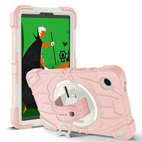 Housse de protection pour tablette B-Max Kids Safe Rugged Shockproof Anti-Slip Dust-Resistant 3 couches pour Samsung Tab A11/Galaxy Tab A9 8 pouces