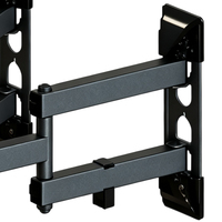 Braket Dinding TV Putar Miring Full Motion dengan Lengan Panjang untuk Layar 32-55 inci