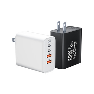 <span class=keywords><strong>Cargador</strong></span> USB Rápido de 5 Puertos y 60W con Doble PD USB-C y QC USB-A para iPhone 17/16/15/14/13/12 y para <span class=keywords><strong>iPad</strong></span> Pro/Air/<span class=keywords><strong>Mini</strong></span>, para Samsung - Product Image 2