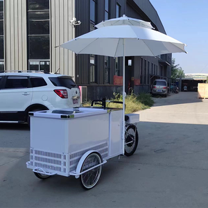 Bicicletta Elettrica Coolpoint per Vendita Gelati con Congelatore <span class=keywords><strong>Solare</strong></span> da 156L per Trasporto Merci - Product Image 2