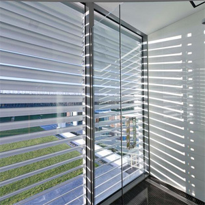 Volets intérieurs en aluminium TOMA, modernes, verticaux, réglables, à battants, pour hôtels - Product Image 6