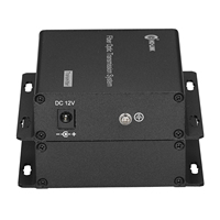 4 Port USB 2.0. 1.0 10KM LC Fiber optik dönüştürücü verici alıcı