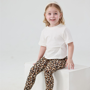 Pijamas de Bambú Suave para Bebés Niñas, Pantalones de Descanso con Estampados Personalizados, Ropa de Dormir de Algodón, Marca Privada, Venta al por Mayor de Ropa Infantil - Product Image 2