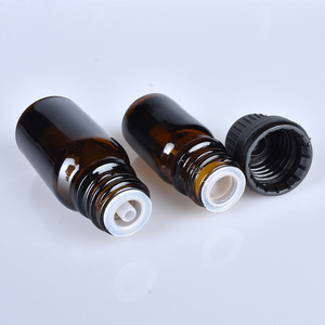 5ml 10ml 15ml 20ml 30ml 50ml 100ml hổ phách Euro tinh dầu chai với bằng chứng giả mạo cap chèn Lỗ Giảm - Product Image 3