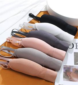 Hecho en China, la ropa interior sin costuras para mujer, tirantes, sujetador trasero, sin anillo de acero, se puede usar externamente - Product Image 5
