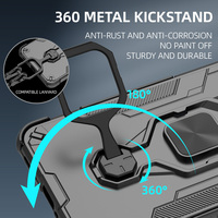 Coque de téléphone antichoc personnalisée en TPU+PC avec support métallique rotatif à 360° pour Motorola Signature – Vente en gros 2026