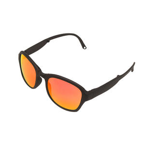 Lunettes de soleil de cyclisme, monture noire, verres rouges colorés, protection UV 100%, unisexe, sports de plein air, conduite, protection solaire - Product Image 1