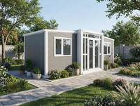 Maison Modulaire Conteneurisée Apple Cabin, 2 Unités Combinées, Disposition Double Pod, Moderne et Écologique pour Glamping Familial, Resort et Hébergement