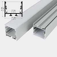 Profilé LED en aluminium T5 3060 personnalisé pour éclairage extérieur, bandes lumineuses, décorations d'angle de plafond avec découpe, soudure et pliage
