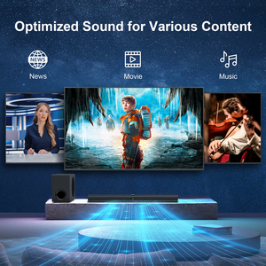 Barra de Sonido para TV Super Bass 2.1 2 en 1, Altavoces Premium, Sistema de Sonido Envolvente para Cine en Casa, para TV, PC, Proyector, Montable en Pared - Product Image 3