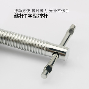 Abrazadera en G de 10 pulgadas, resistente, para trabajar la madera, ajustable para asegurar tablas de madera - Product Image 4