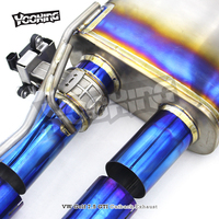 Auto Racing Car Escape Valvetronic Catback Échappement Pour VW Golf MK7.5/7.5 GTI 2.0T 2015-2019 Titanium Pipe Silencieux Système D'échappement