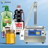 Pompe à engrenages haute performance - Machine de remplissage professionnelle de 10 kg pour sauces et détergents avec doseur de pesage à hauteur réglable
