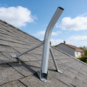 Antena Parabólica JH-Mech con Trípode Resistente, Ajustable y Fácil de Instalar, Soporte de Pared de Acero <span class=keywords><strong>Gris</strong></span> para Antena Parabólica - Product Image 1
