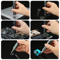 UF-TOOLS 57 en 1 Logo imprimé sans fil magnétique électricien Mini stylo ensemble précis batterie d'alimentation tournevis électrique