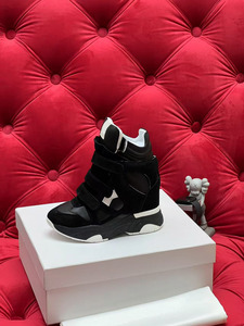 Giày thể thao nữ cao cổ thời trang 2025, chất liệu mềm mại, kiểu dáng dạo phố, phối lưới và da, kiểu dáng mùa xuân - Product Image 2