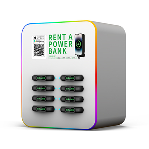 Borne de recharge publique extérieure ODM pour la location de batteries externes, partage par code QR, charge rapide USB 36W, application - Product Image 2