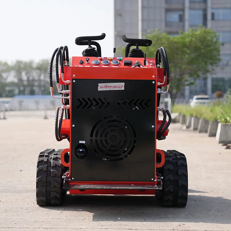 चीन ब्रांड SOAO EPA अनुमोदित ट्रैक इलेक्ट्रिक व्हील स्किड स्टीयर लोडर अटैचमेंट