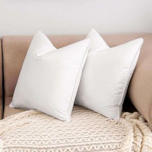 Sarung Bantal Beludru Hitam 20 x 20 Inci, Sarung Bantal Dekoratif Mewah Modern dengan Pinggiran Emas - Product Image 5