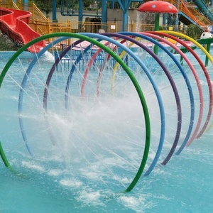 Attrezzatura variopinta del gioco dell'acqua della vetroresina dell'arcobaleno per il parco a tema dell'acqua - Product Image 3